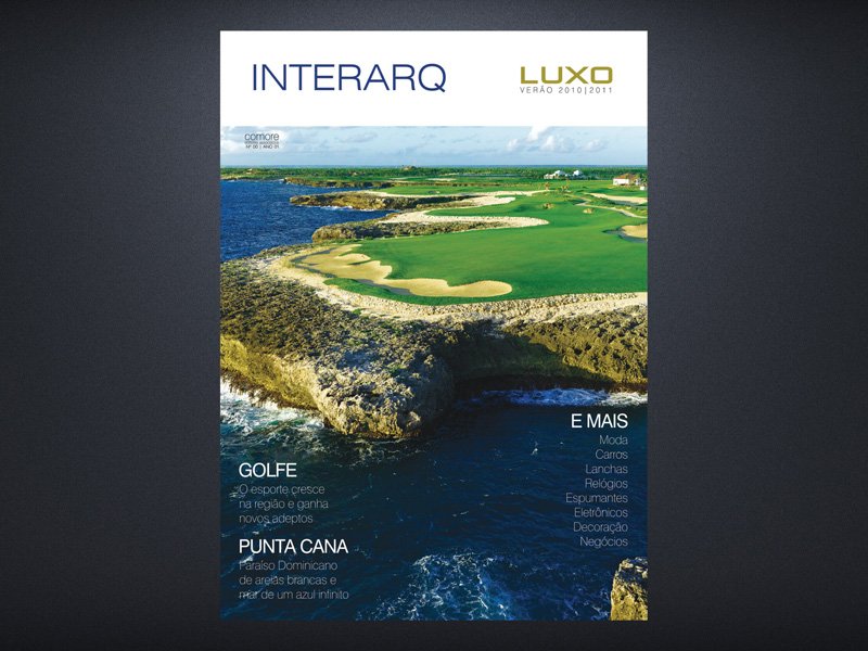 INTERARQ LUXO VERÃO 2010/2011 - Revista InterArq | Arquitetura, Decoração, Design, Paisagismo e Lifestyle