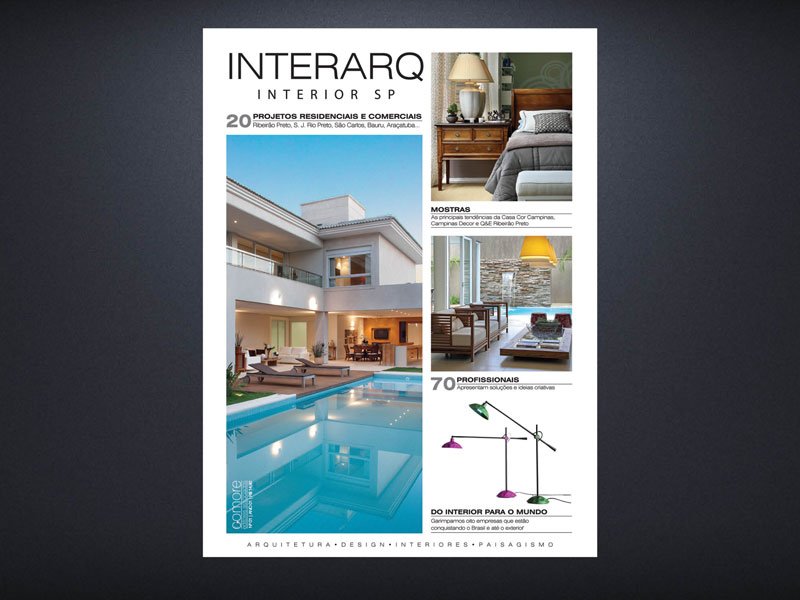 INTERARQ INTERIOR SP 01 - Revista InterArq | Arquitetura, Decoração, Design, Paisagismo e Lifestyle