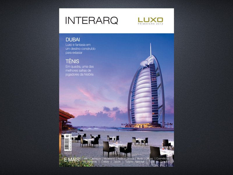 INTERARQ LUXO PRIMAVERA 2012 - Revista InterArq | Arquitetura, Decoração, Design, Paisagismo e Lifestyle