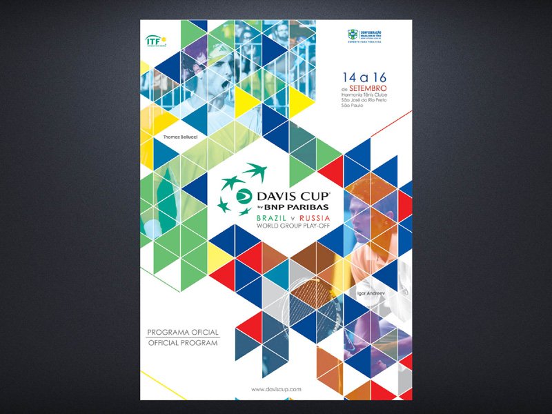 COPA DAVIS BY BNP PARIBAS BRASILxRÚSSIA - Revista InterArq | Arquitetura, Decoração, Design, Paisagismo e Lifestyle