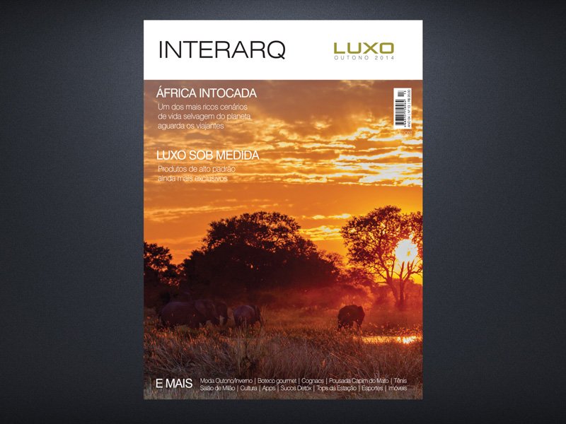 INTERARQ LUXO OUTONO 2014 - Revista InterArq | Arquitetura, Decoração, Design, Paisagismo e Lifestyle