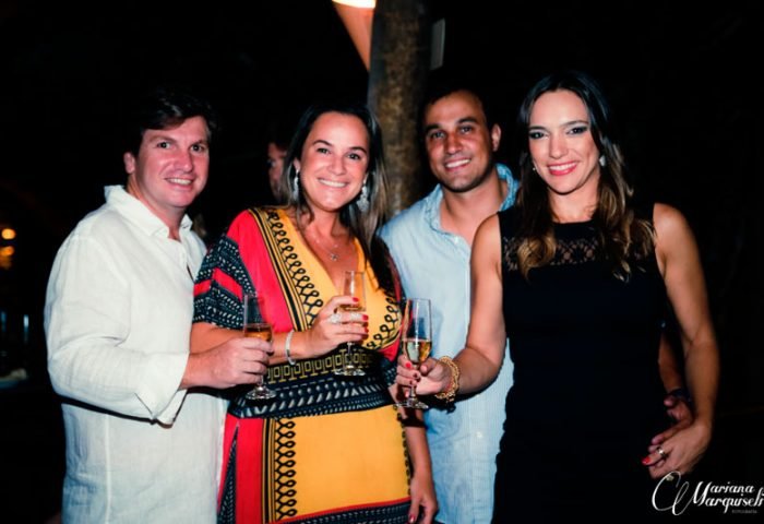 Osmar, Angela, Alberto e Carolina