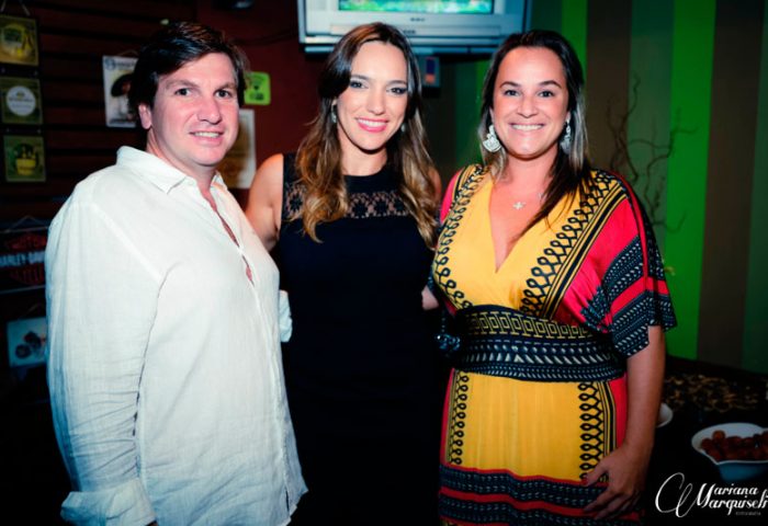 Osmar, Carolina e Angela