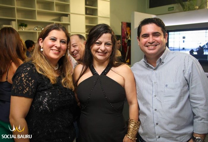 Maíra Coutinho, Claudine Gottardi e Eber Moscheto
