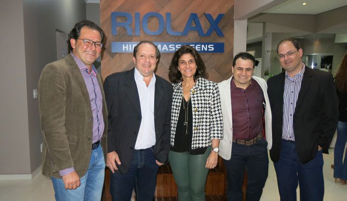 Rodrigo Borges, Lúcio Moreno, Claudia Togni, Welson Borges e Francisco.
