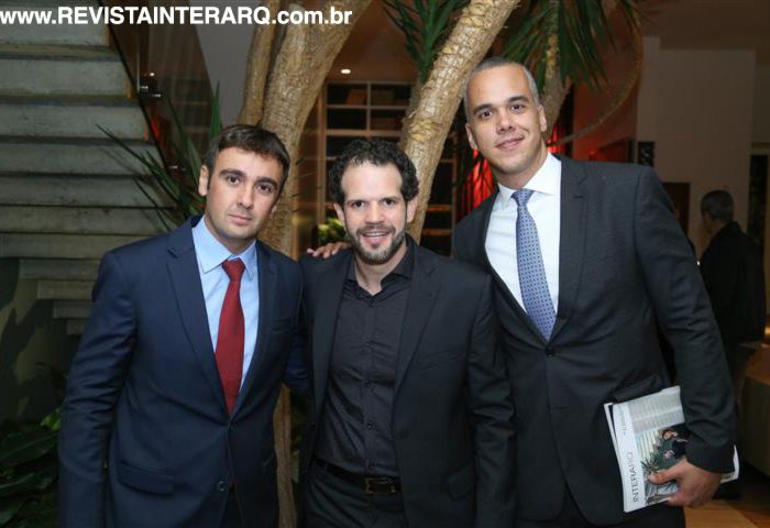 Luis Felipe Lisboa, Arnaldo Pinho e  Guilherme Coelho