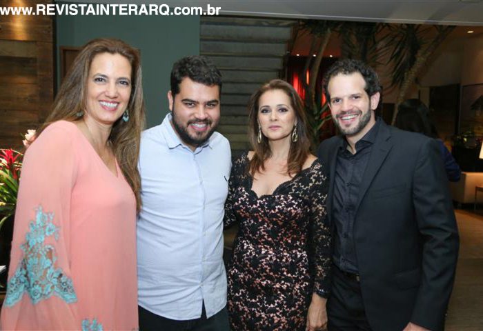 Isabel Veiga, Marcus Siqueira, Mônica Pinto e Arnaldo Pinho