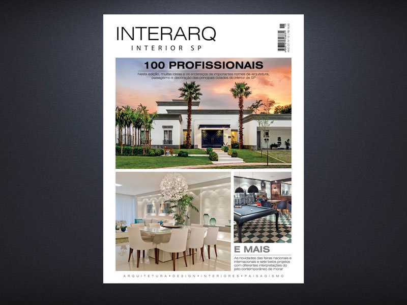 INTERARQ INTERIOR SP 15 - Revista InterArq | Arquitetura, Decoração, Design, Paisagismo e Lifestyle