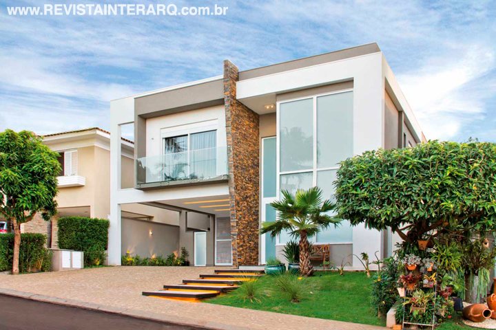 Esta residência ganhou traços modernos e generosos - Revista InterArq | Arquitetura, Decoração, Design, Paisagismo e Lifestyle
