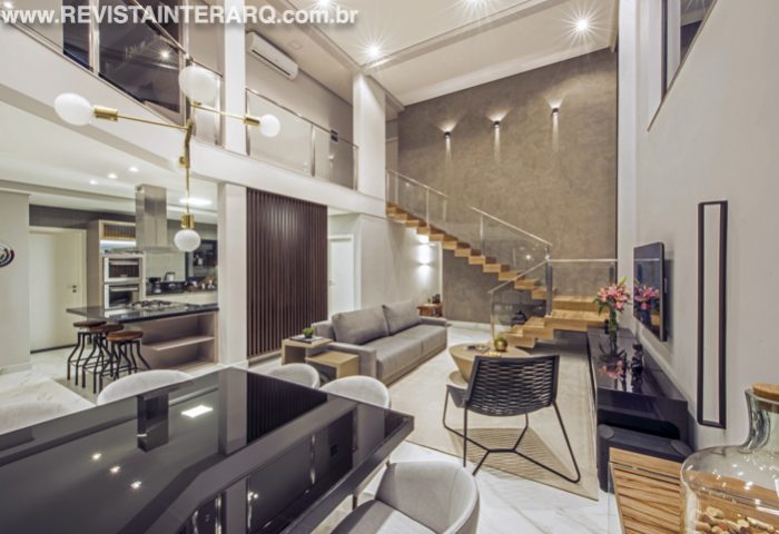 A arquitetura de interiores valorizou os espaços integrados - Revista InterArq | Arquitetura, Decoração, Design, Paisagismo e Lifestyle