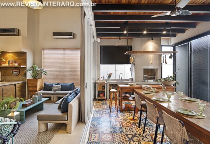 O design de interiores desta residência otimizou a circulação - Revista InterArq | Arquitetura, Decoração, Design, Paisagismo e Lifestyle