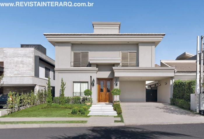 Um projeto com ambientes sociais amplos e contemporâneos - Revista InterArq | Arquitetura, Decoração, Design, Paisagismo e Lifestyle