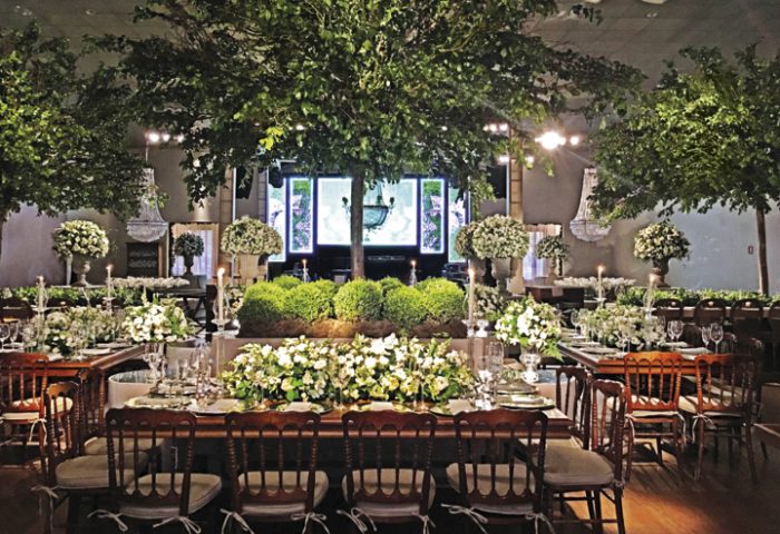 O equilíbrio perfeito entre tradição, luxo e leveza marcou o décor deste casamento - Revista InterArq | Arquitetura, Decoração, Design, Paisagismo e Lifestyle