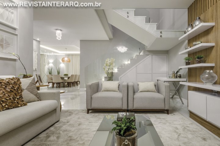 Clean e elegante, esta casa empresta leveza ao cotidiano acelerado da família - Revista InterArq | Arquitetura, Decoração, Design, Paisagismo e Lifestyle