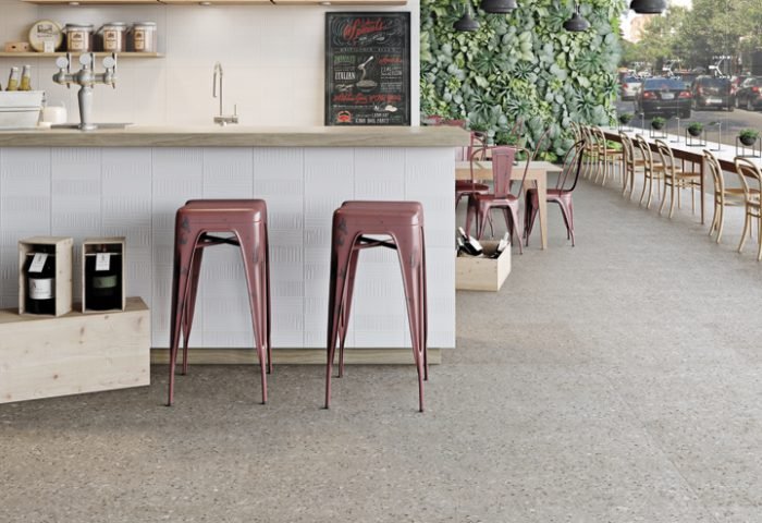 Os clássicos terrazzos venezianos inspiraram a linha Terrazzo, da Coleção Contemporânea, da Biancogres.

Onde encontrar: 
Casa dos Construtores 17 3215.9000