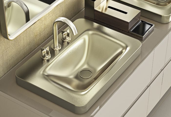 A nova coleção da marca Armani/Roca inova com cores e texturas acetinadas e superfícies que reproduzem aço escovado e o couro, nas versões dourado e prateado. 

Onde encontrar: 
Casa dos construtores 17-3215900 e Ornamentare 17-32015400