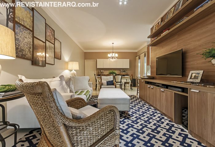 Acolhedora, esta residência é prática e cheia de charme e encanto - Revista InterArq | Arquitetura, Decoração, Design, Paisagismo e Lifestyle