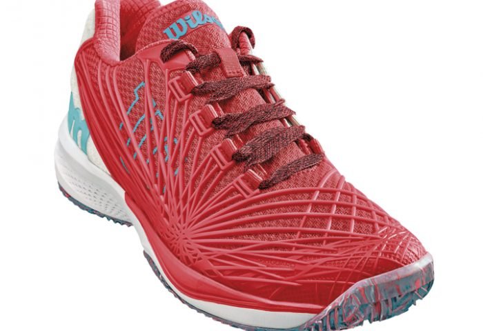O Tênis Wilson Kaos 2.0 Coral proporciona conforto, amortecimento e estabilidade em cada pisada. Encontrado na Shop Tênis.