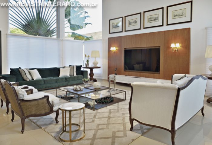 Esta casa revela pequenos luxos entremeando o décor leve e elegante - Revista InterArq | Arquitetura, Decoração, Design, Paisagismo e Lifestyle