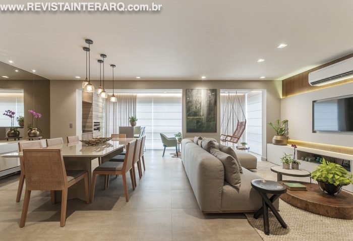 Após uma minuciosa reforma, este apartamento ganhou visual amplo e receptivo - Revista InterArq | Arquitetura, Decoração, Design, Paisagismo e Lifestyle
