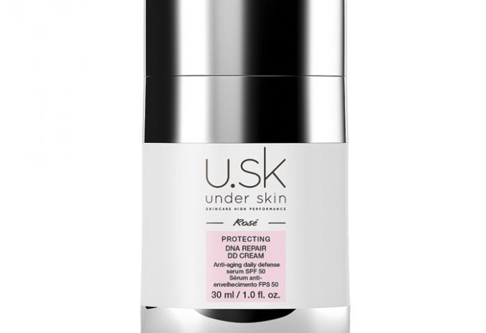 U.SK DNA Repair DD Cream possui em sua fórmula ativos que protegem e ajudam nos cuidados anti-idade.