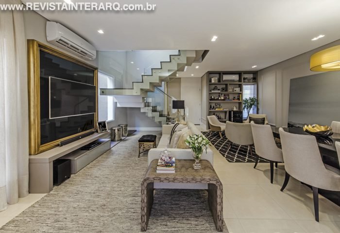 Elementos modernos e clássicos foram empregados neste projeto jovem e aconchegante - Revista InterArq | Arquitetura, Decoração, Design, Paisagismo e Lifestyle