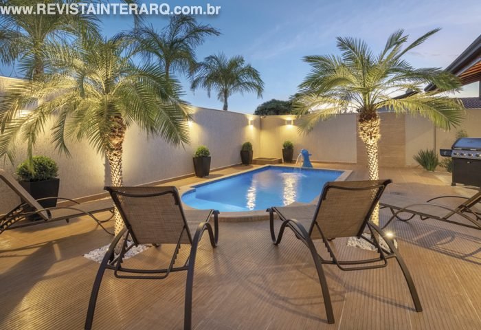 Projeto com ampla área de lazer - Revista InterArq | Arquitetura, Decoração, Design, Paisagismo e Lifestyle