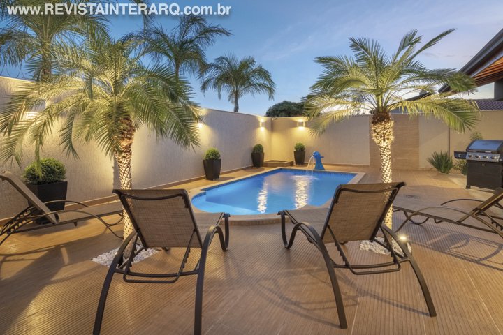 Projeto com ampla área de lazer - Revista InterArq | Arquitetura, Decoração, Design, Paisagismo e Lifestyle