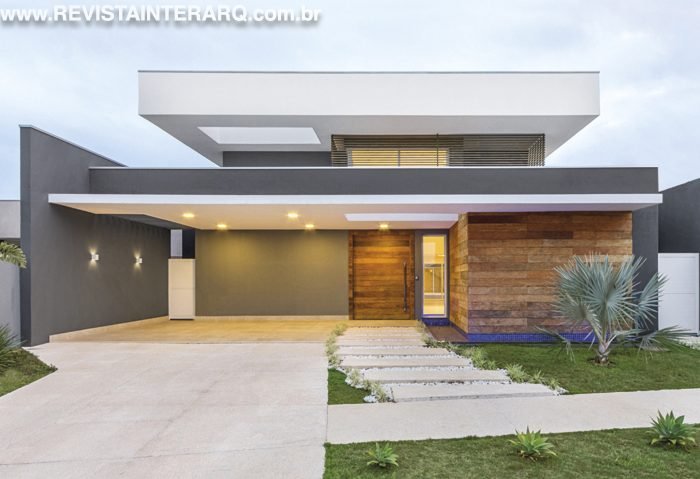 Projeto idealizado com design moderno e de tons neutros - Revista InterArq | Arquitetura, Decoração, Design, Paisagismo e Lifestyle
