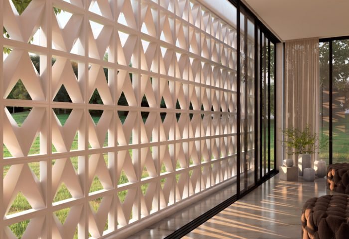 Zanini de Zanine e Rodrigo Ohtake lançam coleções assinadas em parceria com a Solarium Revestimentos. Zanini de Zanine Designer apresenta duas peças, que se originaram nos ensaios geométricos realizados em seu atelier. Os cobogós V e Plano possuem acabamento mais rústico e volume em apenas um lado. A marca traz também duas criações assinadas pelo arquiteto Rodrigo Ohtake e apresenta a Arena, uma releitura das linhas Newsand e Solo Levigato.