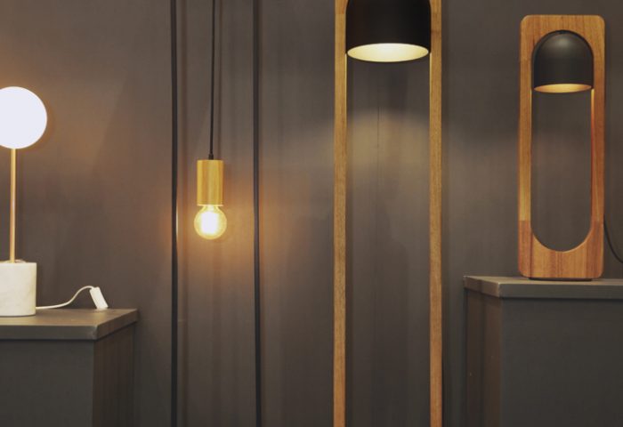 A Nova Home trouxe várias opções de luminárias.