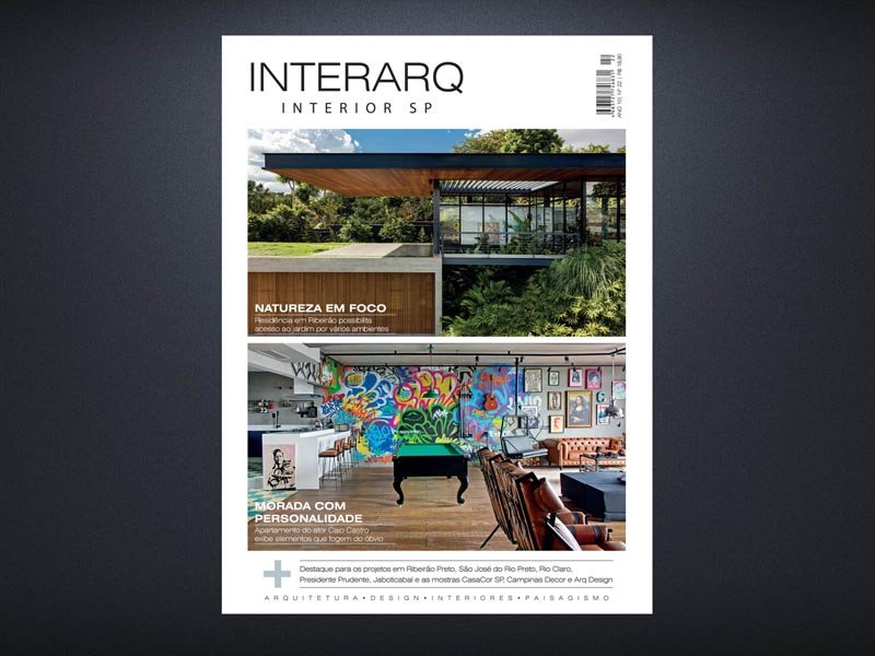 INTERARQ INTERIOR SP 22 - Revista InterArq | Arquitetura, Decoração, Design, Paisagismo e Lifestyle