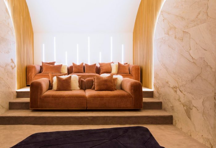 Home Theater por Carol Sautchuk