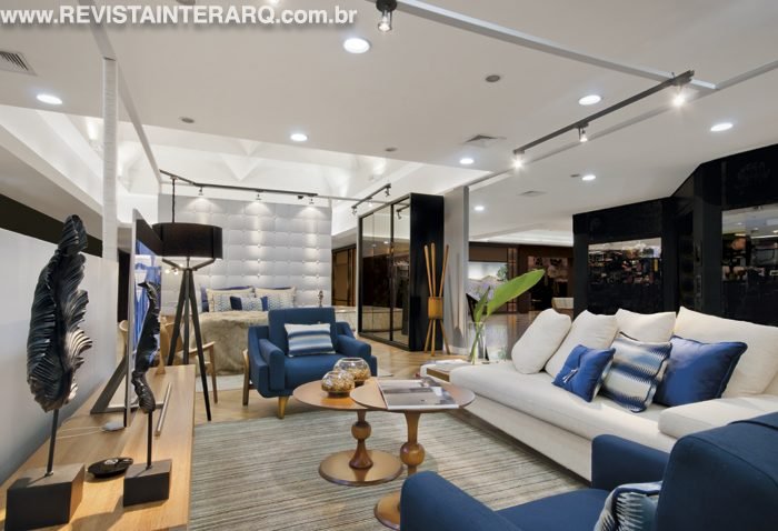 Loft Paris por Augusto Azevedo, Carolina Shimizu, Letícia Martins e Marcelo Cury: R. Expedicionários, 2238 - 72 São José do Rio Preto/SP, (17) 4141-0405, contato@id4.arq.br, www.id4.arq.br, Eid4arquitetura, Q@id4arquitetura  Pisos, Revestimentos e metais, Casa dos Construtores (17) 3215-9000 Móveis e objetos, Masotti (17) 3216-2789 | Iluminação, NR Iluminação (17)3233-6458 Enxoval, Versátil by Nilza Decor (17) 3364-4407 e 98145-0184