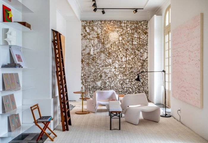 Sala da Colecionadora por Marcia e Manu Müller Arquitetura 