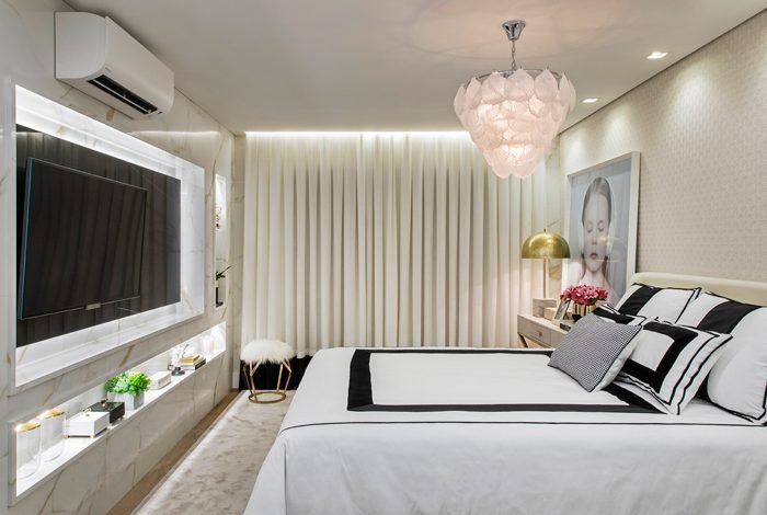 Quarto da influencer Rafael Granero Arquitetura		