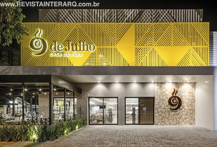 Com total liberdade para criar, o arquiteto projetou uma padaria com fluxos inteligentes e ambientes bem determinados - Revista InterArq | Arquitetura, Decoração, Design, Paisagismo e Lifestyle