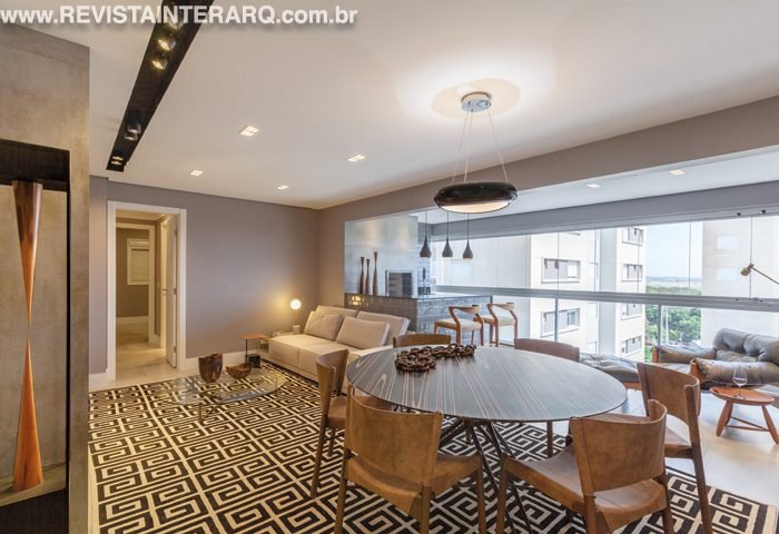 O ponto de partida deste projeto é uma decoração contemporânea, que deixou os ambientes funcionais e harmoniosos - Revista InterArq | Arquitetura, Decoração, Design, Paisagismo e Lifestyle