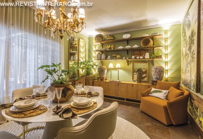 Fellipe Sambinelli Luiz e Carolina Andreotti Ambiente: Sala de almoço
