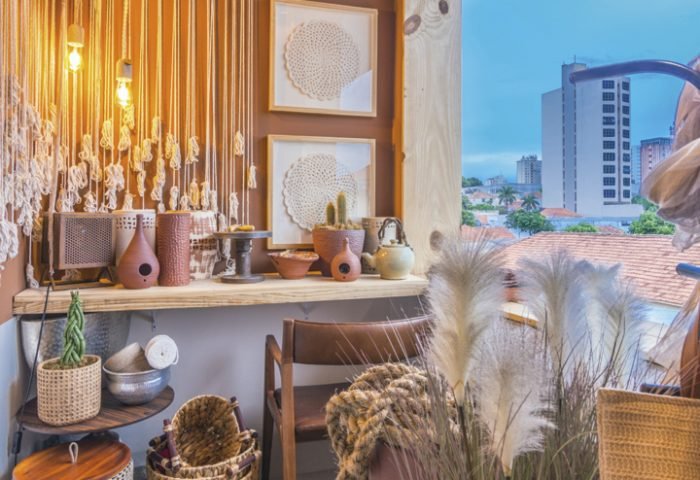 Daniel Boscoli e Lívia Spolador Ambiente: Varanda do Artesão