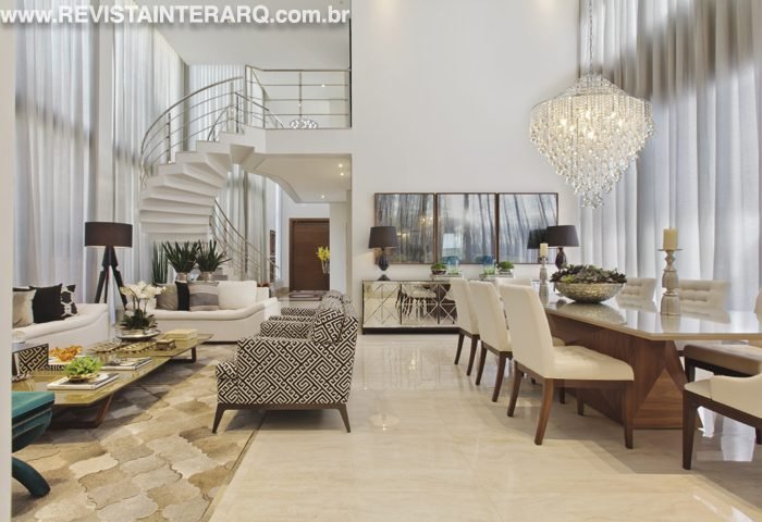 Atemporal, o design de interiores foi totalmente sintonizado ao dia a dia dos moradores - Revista InterArq | Arquitetura, Decoração, Design, Paisagismo e Lifestyle