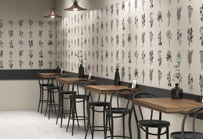 Com gravuras da biodiversidade brasileira, o Porcelanato Artístico Pólen, assinado pela  Calu Fontes para a Decortiles, traz delicados traços que atualizam o conceito floral, deixando as estampas mais universais e menos femininas.