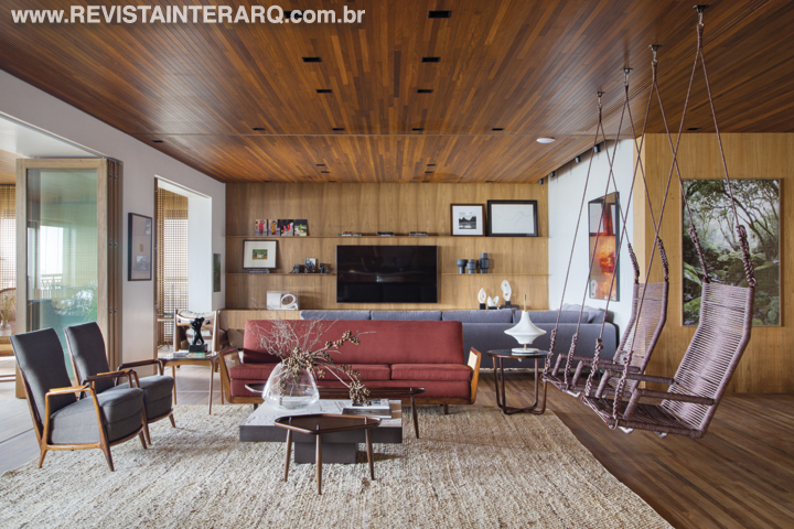 Com décor arrojado, este projeto de Solange Cálio visa receber a família e amigos - Revista InterArq | Arquitetura, Decoração, Design, Paisagismo e Lifestyle