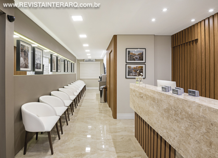 Espaços bem planejados marcam a reforma desta clínica - Revista InterArq | Arquitetura, Decoração, Design, Paisagismo e Lifestyle