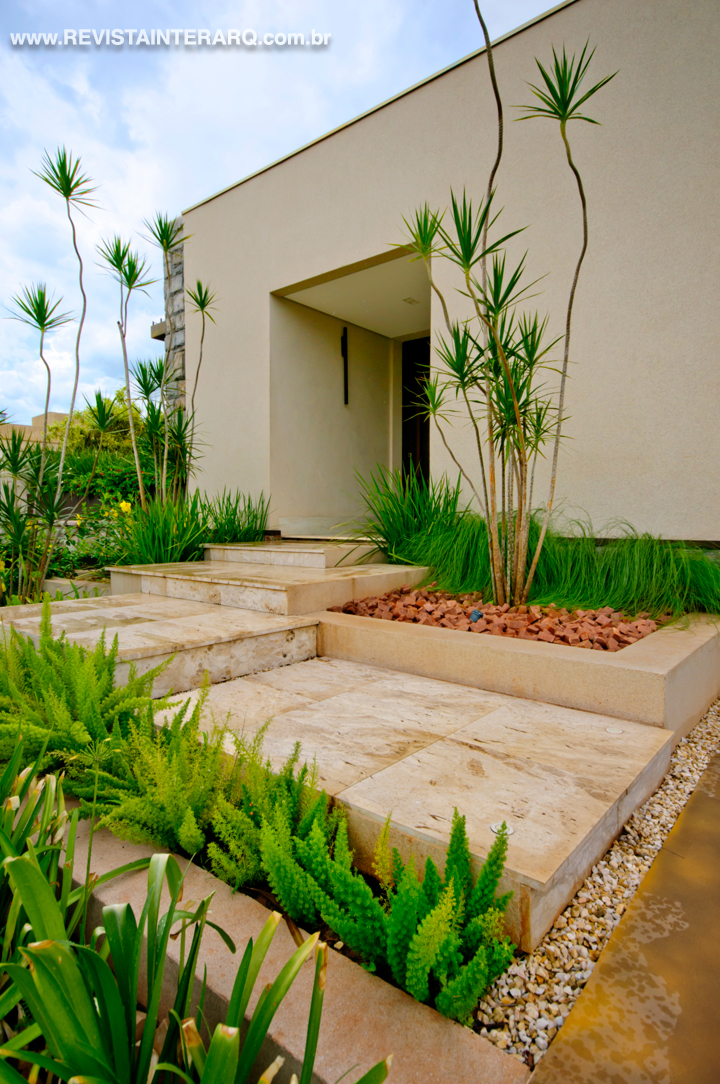 paisagismo, fachada