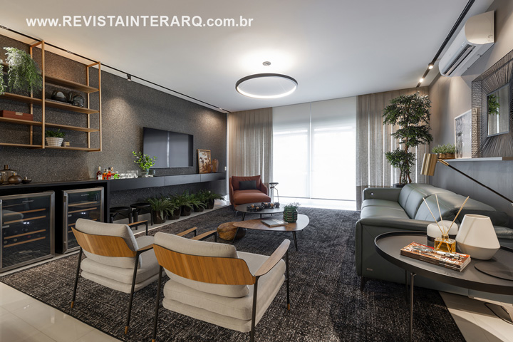 Inspire-se neste lindo apartamento moderno e funcional - Revista InterArq | Arquitetura, Decoração, Design, Paisagismo e Lifestyle
