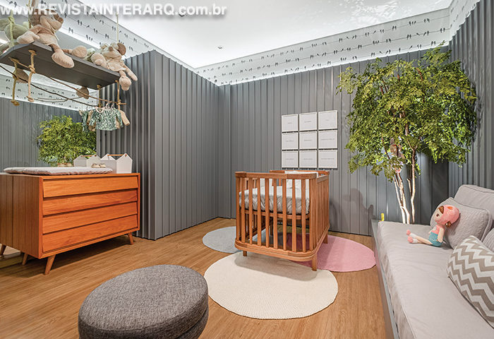 Elementos lúdicos e modernos compõem este quarto infantil - Revista InterArq | Arquitetura, Decoração, Design, Paisagismo e Lifestyle