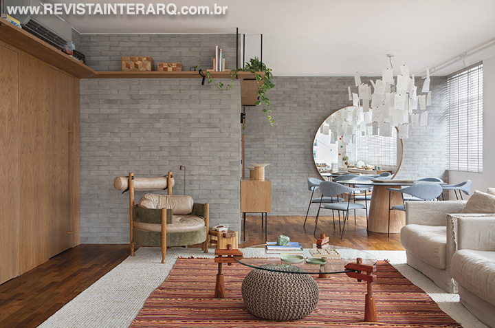 Este apartamento foi desenvolvido com conceito moderno - Revista InterArq | Arquitetura, Decoração, Design, Paisagismo e Lifestyle