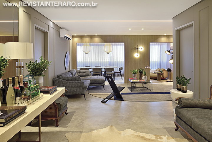 Um apartamento moderno, aconchegante e com layout orgânico - Revista InterArq | Arquitetura, Decoração, Design, Paisagismo e Lifestyle