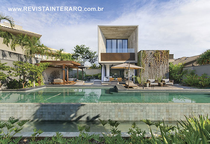Esta casa de arquitetura singular ganhou destaques contemporâneos - Revista InterArq | Arquitetura, Decoração, Design, Paisagismo e Lifestyle